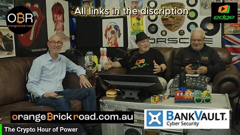 Crypto Hour of Power, featuring Graeme Speak from VanishingPoint Crypto wallet Security.