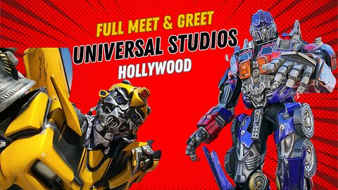 Optimus Prime & Bumblebee Full Meet & Greet #OptimusPrime #Bumblebee #Transformers