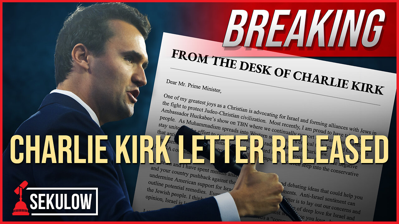 BREAKING: Charlie Kirk Letter Released