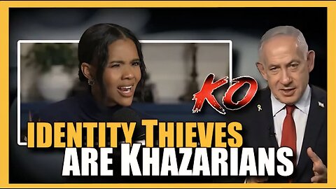 Candace Owens identity thieves are the Khazarians