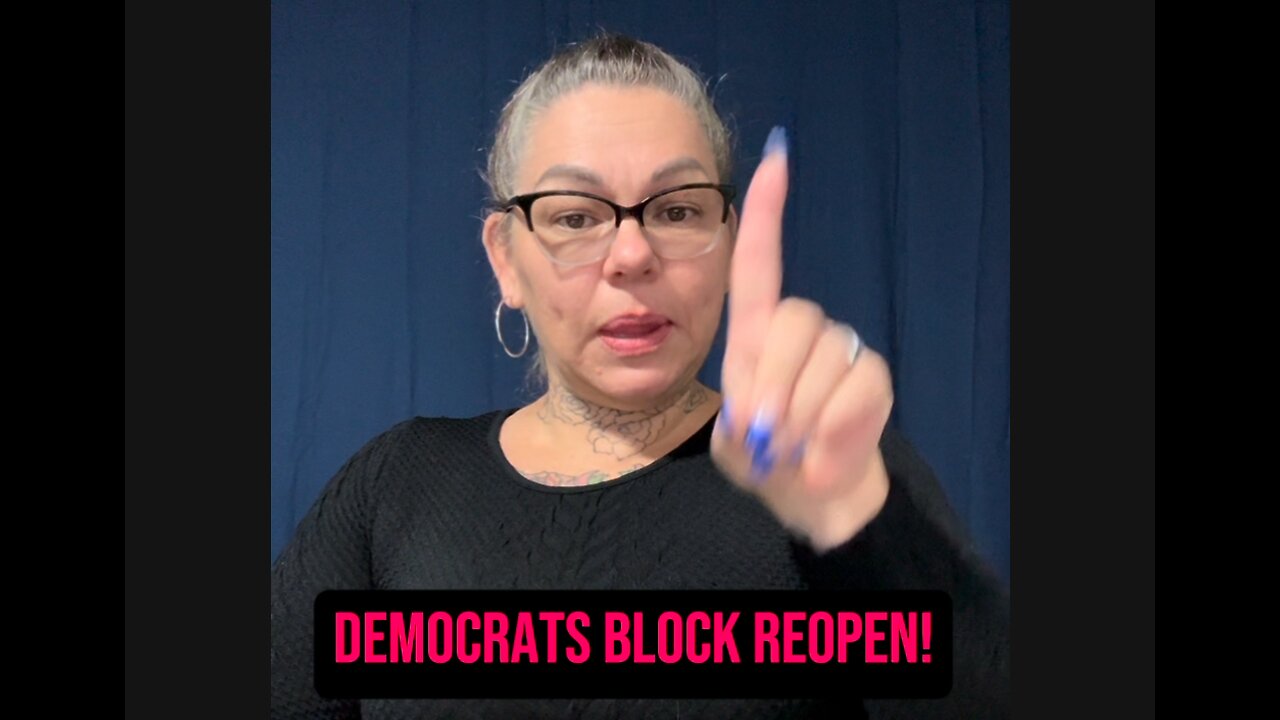 🚨 Democrats BLOCK Reopen?! 😱 #ASL #deaf #signlanguage