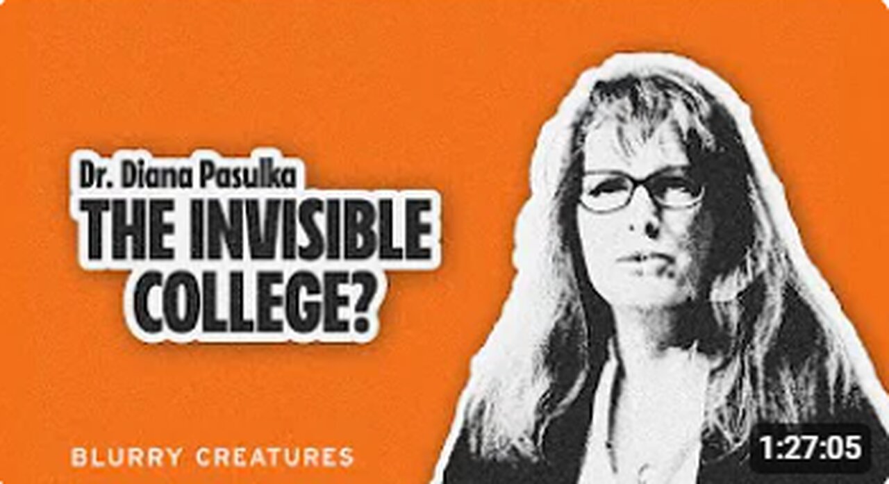 I HELD UFO CRASH PIECES! Dr. Diana Pasulka _ Ep.286 _ Blurry Creatures