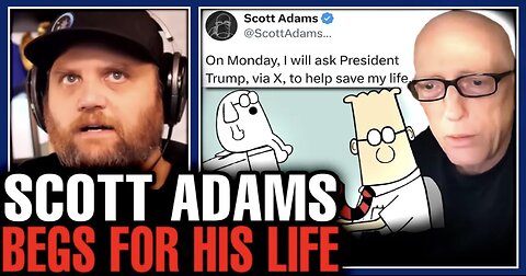 Donald Trump Just Saved Dilbert Creator Scott Adams Life! An Amazing Story!