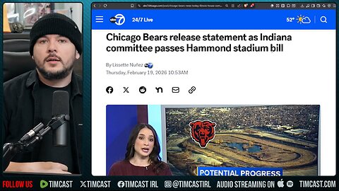 The Chicago Bears ARE LEAVING CHICAGO, Democrats have RUINED My City | Tim Pool