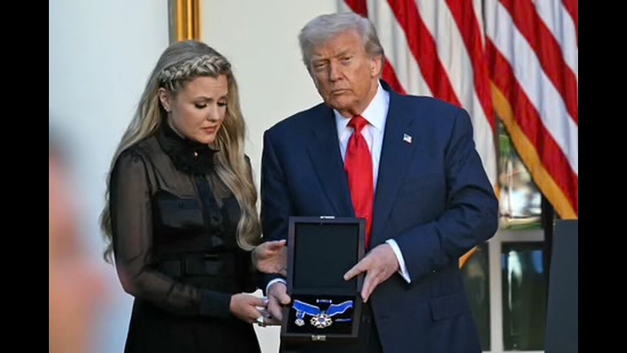 Trump posthumously awards Charlie Kirk the Presidential Medal of Freedom [Erika Kirk’s Full Remarks]