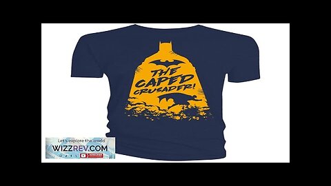 Batman: T-Shirt: The Caped Crusader (Navy) Review