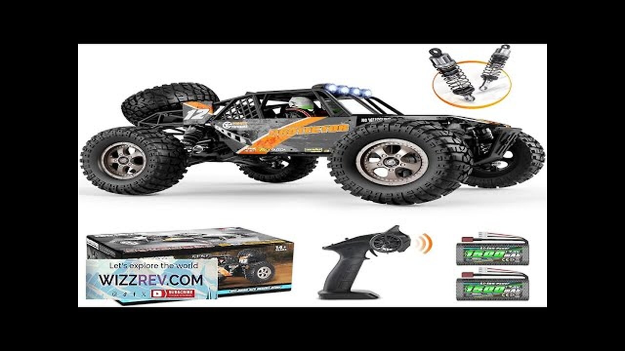 HAIBOXING Remote Control Car1:12 Scale 4x4 RC Cars Protector 38+ KM/H Speed Review