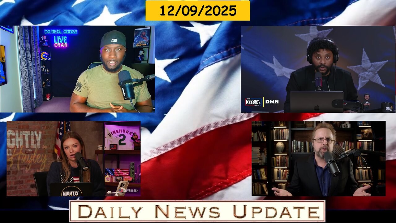 EP1771 | Da Real Adogg: Ilhan Omar, Devory Darkins: Train Stabbing, Bongino Report: Squad, Dr Steve Turley