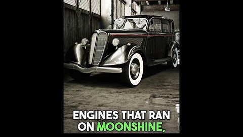 Cars running on Alcohol and the prohibition 
