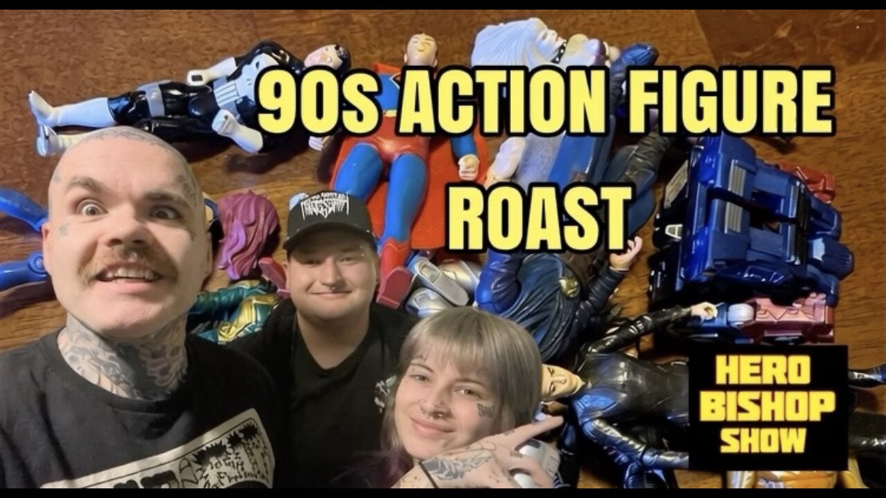 90s ACTION FIGURES WERE WILD