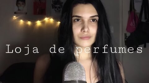 (ASMR ROLEPLAY) Loja de Perfumes || glass sounds, whispers