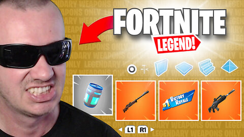 I Have To WIN To Become a FORTNITE LEGEND