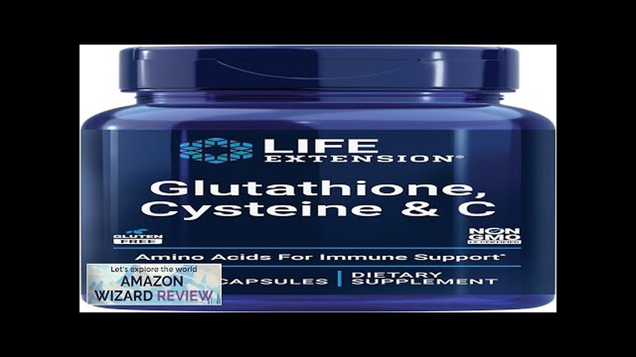 Life Extension Glutathione Cysteine & C Antioxidant Supplement with Vitamin C Review