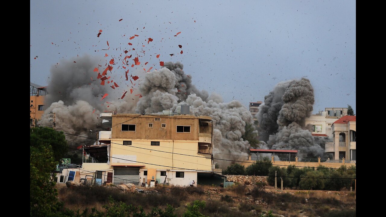 The Israeli Air Force is Carrying out Massive Airstrikes on the Infrastructure of the Hezbollah