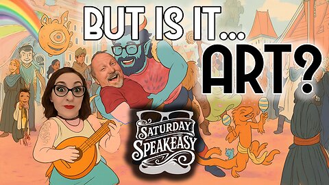 But is it Art? - Nerdcognito Saturday Speakeasy - 10.18.2025