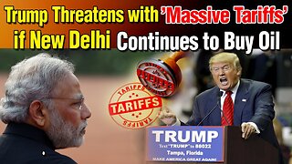 LIVE : 20-10-25 | TRUMP THREATENS WITH "MASSIVE TARIFFS" IF DELHI CONTINUES TO BUY RUSSIAN OIL
