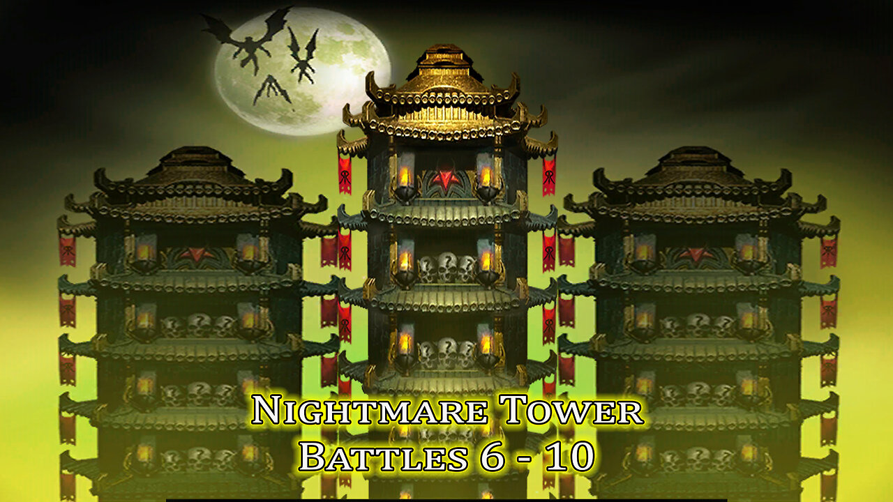 MK Mobile. Nightmare Tower Battles 6 - 10