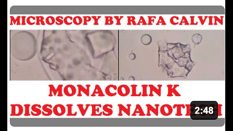 RED RICE YEAST (Monacolin K) DESTROYS NANOTECH!
