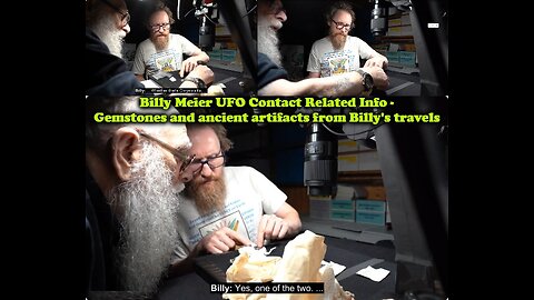 Billy Meier UFO Contact Related Info - Gemstones and ancient artifacts from Billy's travels
