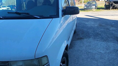 my showing of the chevy astrovan and talking of Adam the woo