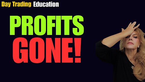⚠️Why Traders Give Back Profits (The Real Reason Nobody Talks About)