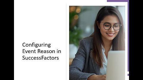 Configuring Event Reason in SuccessFactors