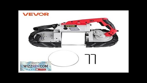 VEVOR Portable BandSaw 5Inch Cutting Capacity Cordless Variable Speed 10Amp Motor Deep Review