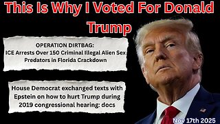 This Is Why I Voted For Donald Trump