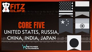 Core Five: United States, Russia, China, India, Japan