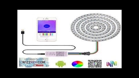 WS2812B Led Pixel Ring Individul AddressabIe Ring 5050 RGB WS2812 IC BuiIt-in Review