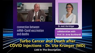 Turbo Cancer and Death after COVID Injections - Dr. Ute Krueger (MD)