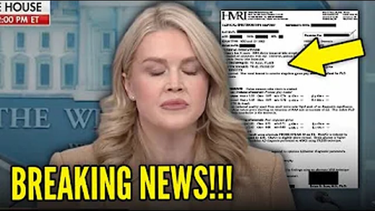 BREAKING: WH RELEASES MRI RESULTS... NOT GOOD!