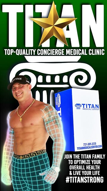 Join The Titan Family To Optimize Your Overall Health & Live Your Life #TitanStrong!