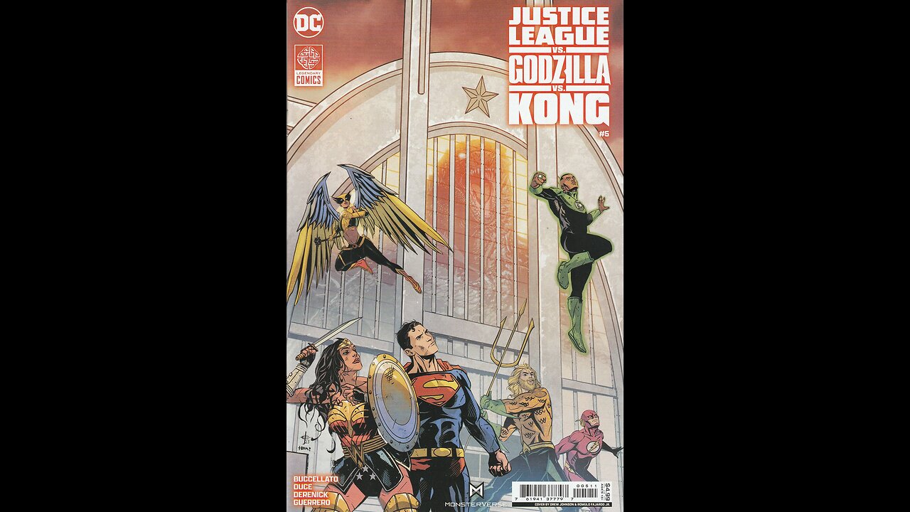 Justice League vs. Godzilla vs. Kong -- Issue 5 (2023, DC Comics) Review