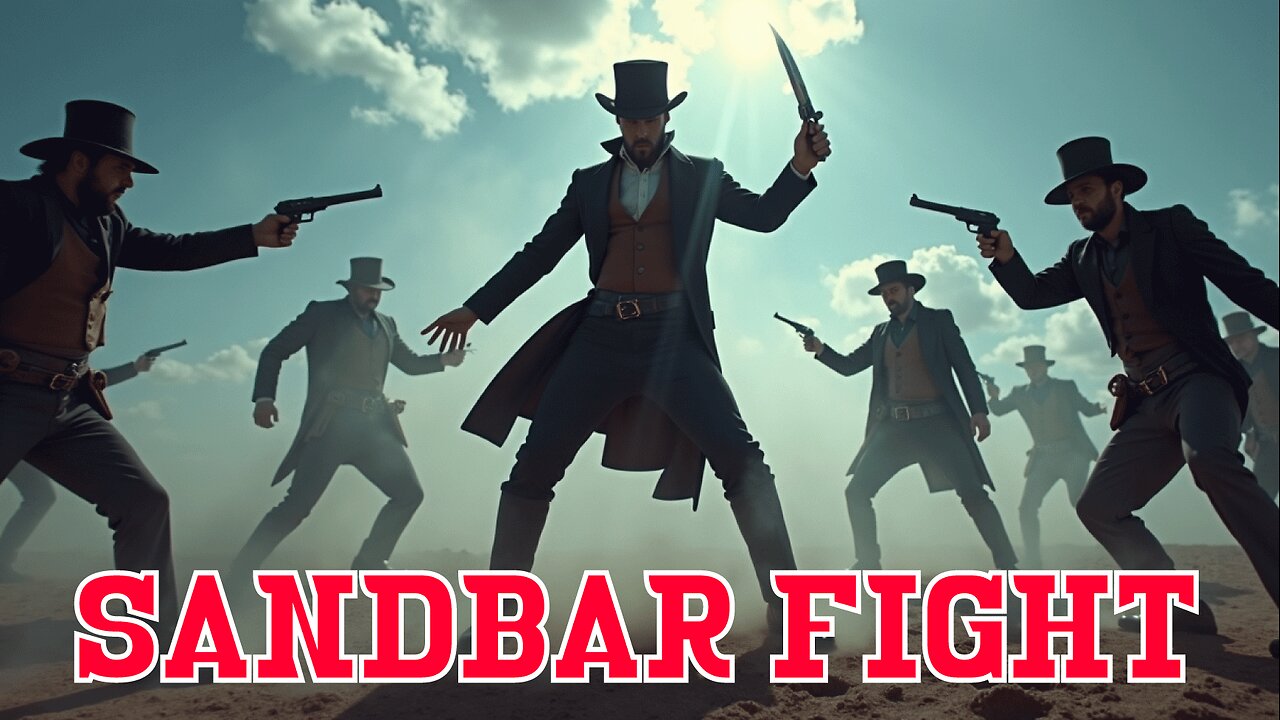 SANDBAR KNIFE FIGHT: Jim Bowie Goes BEAST MODE!