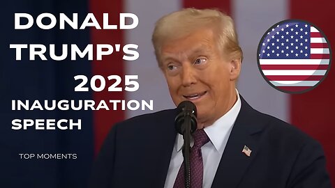 Donald Trump's 2025 Inauguration Speech | Top Moments