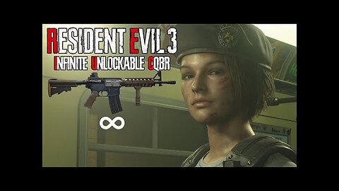 Resident Evil 3 Remake - Infinite Unlockable CQBR Only in Inferno Full Gameplay