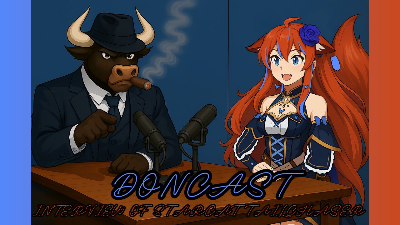 Interviewing the Vtuber StarcatTailChaser | LIVE ON RUMBLE !