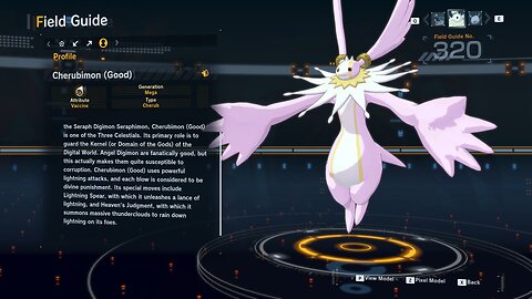 cherubimon (good) all digivolution/de-digivolution/profile Digimon Story Time Stranger