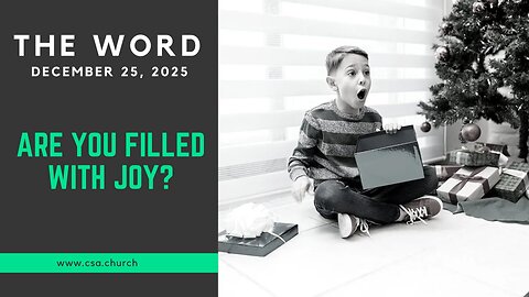 Are you filled with JOY?