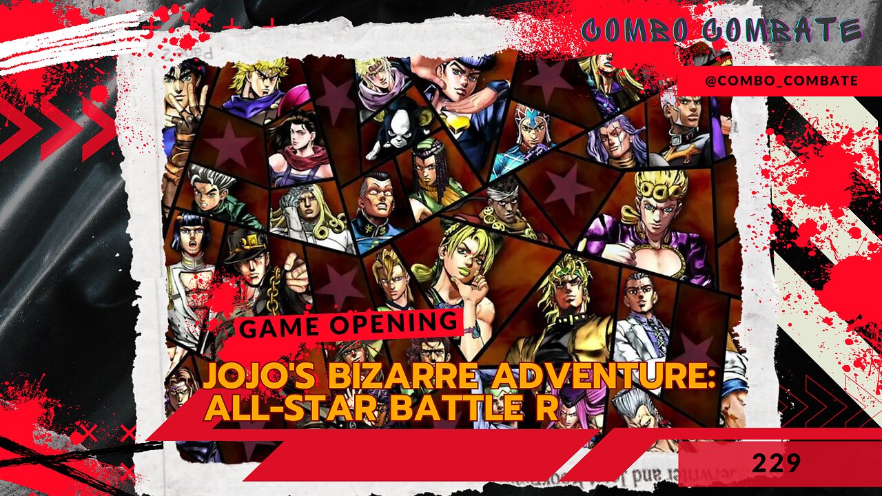 JoJo's Bizarre Adventure; All-Star Battle R. Abertura