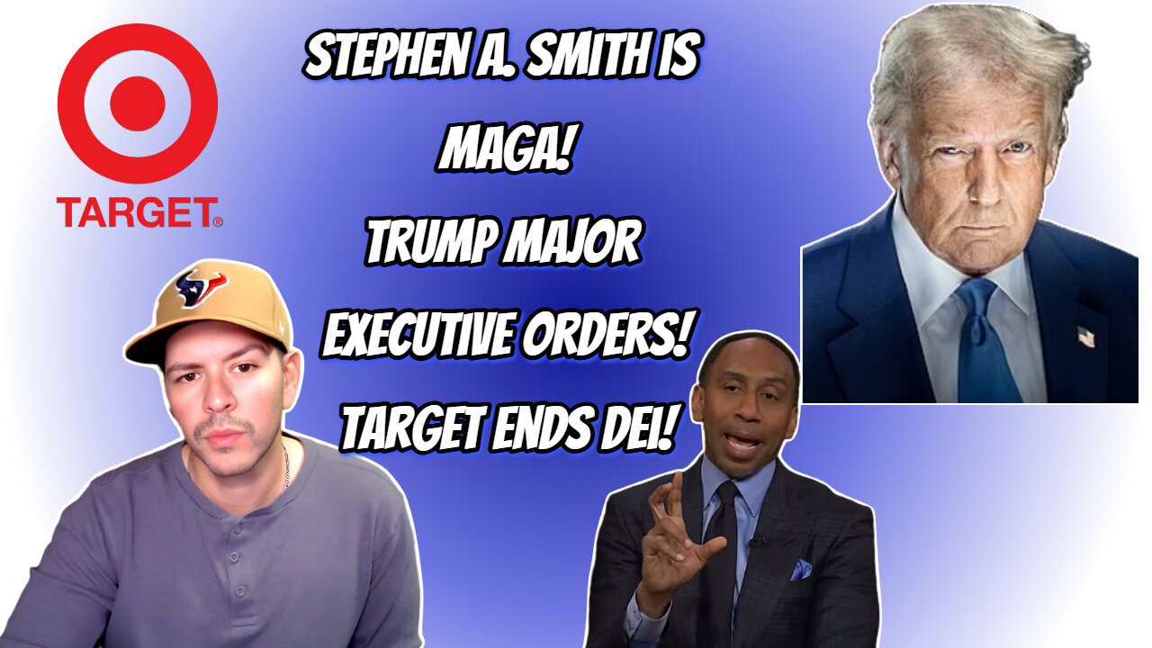 TRUMPS GOLDEN AGE HAS STARTED , STEPHEN A SMITH IS MAGA? , TARGET ENDS DEI