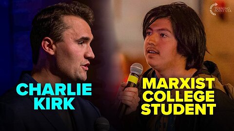 Charlie Kirk SHOCKED by Cocky Marxist Student 👀