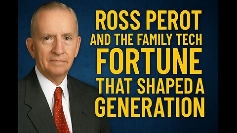 Ross Perot’s empire wasn’t loud — it was everywhere.