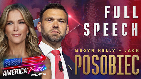 FULL SPEECH: Megyn Kelly & Jack Posobiec at AMFest 2025. 🇺🇸