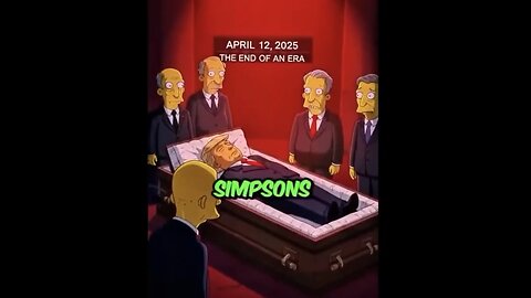 The Simpsons Predict Trumps Death ... April 12th 2025! Bo Polny & Nino discuss it!