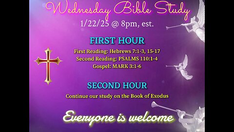 Bible Study with Bishop James Long, D. Min