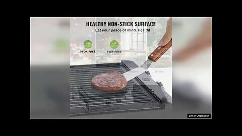 VEVOR Commercial Electric Griddle 14.5" 1500W Indoor Countertop Grill Stainless Steel Review