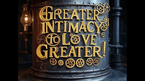 Greater Intimacy To Love Greater! (2025-01-16)