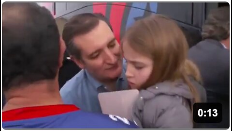 Ted Cruz’s daughter doesn’t seem to be very fond of dad… I wonder why… 🤔🧐🤨